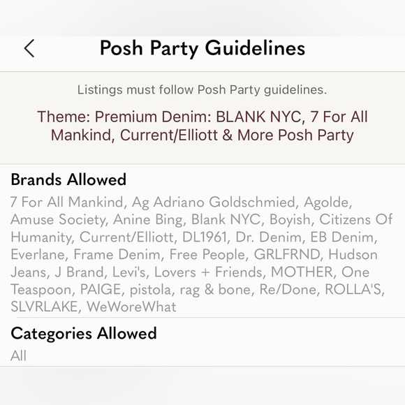 Posh Denim Party. May 29, 2024 9amPDT/12noonEST - Picture 3 of 3